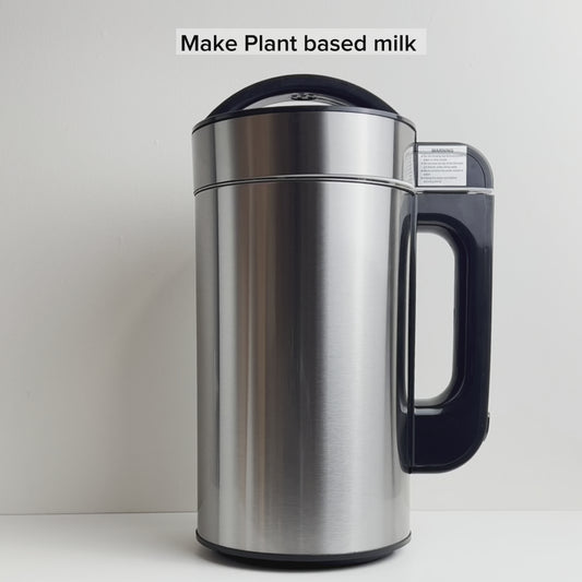 Cosy Up Multi-Maker - Make Plant-Based Milk, Fruit and tea infusions in less than 4 mins, Hot Soup and Hot milk in about 25 mins. In the comfort of your home, without the mess.